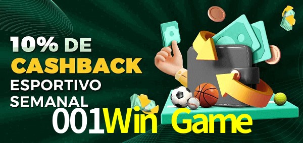 10% de bônus de cashback na 001Win Game